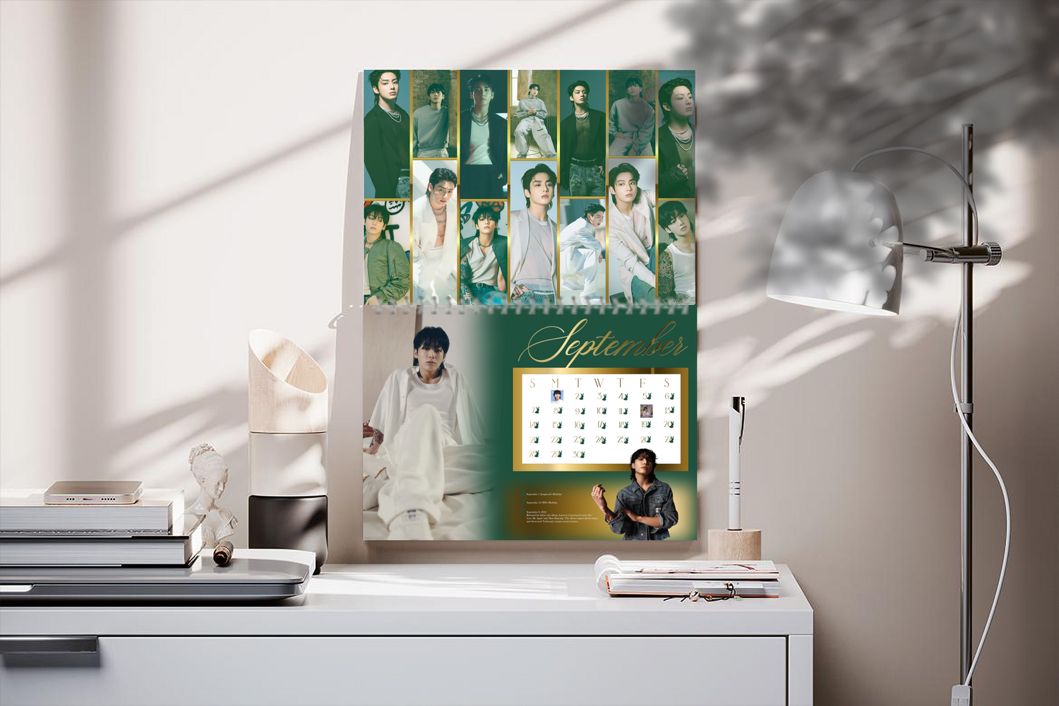 BTS CALENDAR 2025 OT7